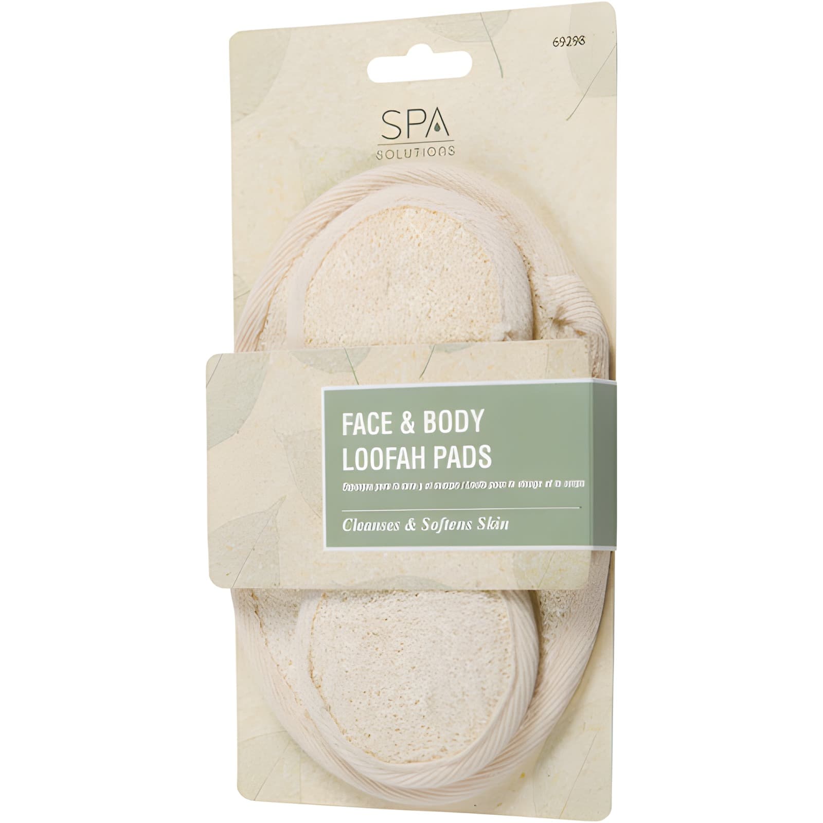 CALA FACE & BODY LOOFAH PADS SET 3PCS