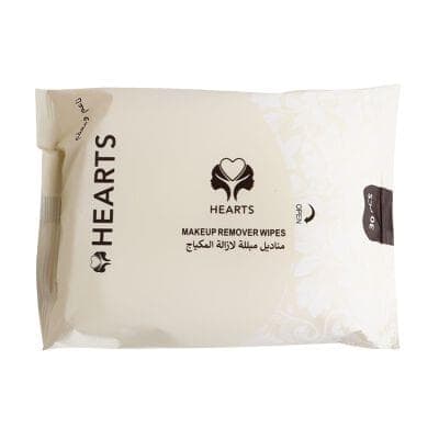 HEARTS MAKEUP REMOVER WIPES