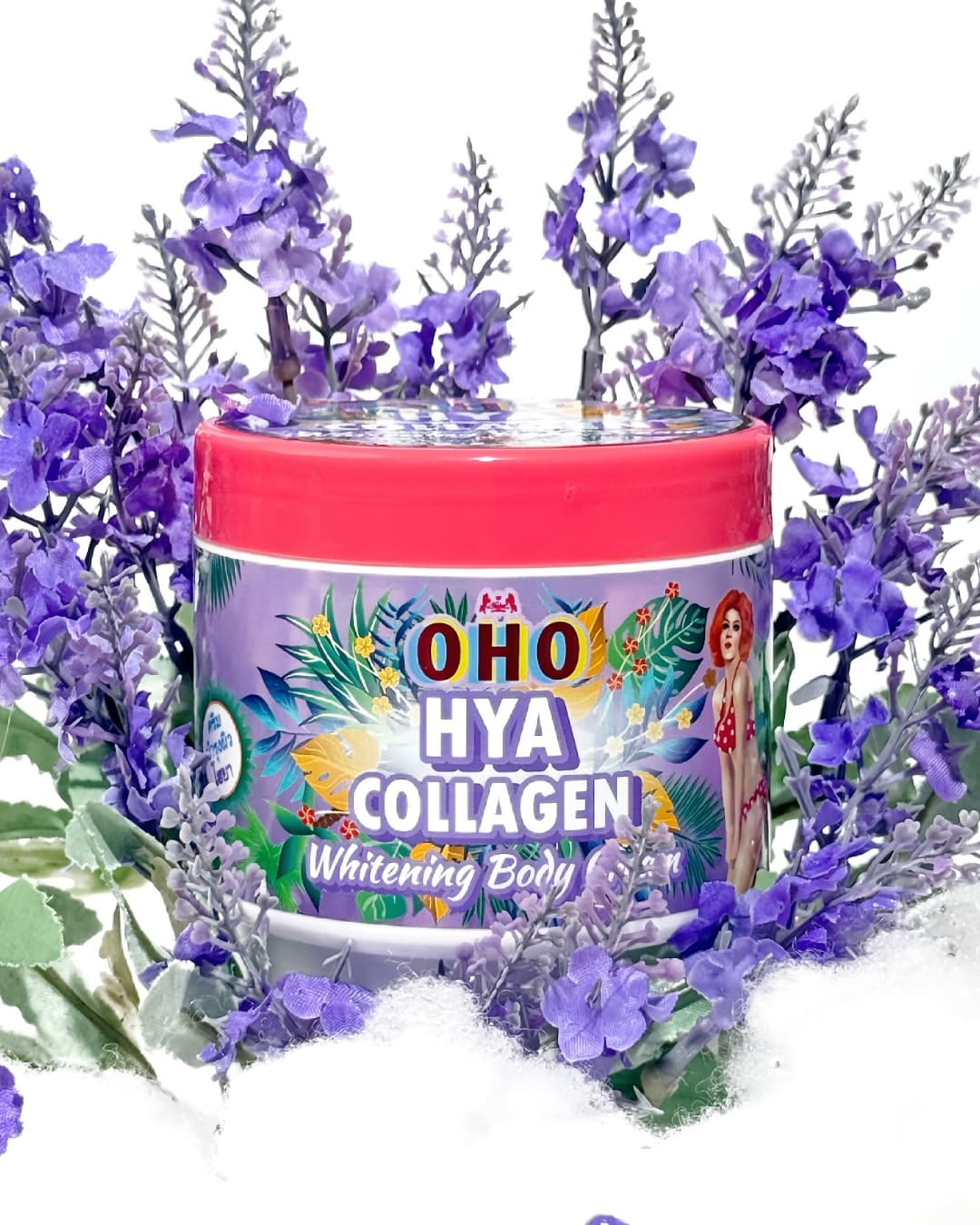 OHO WHITENING BODY CREAM HYA COLLAGEN 300G