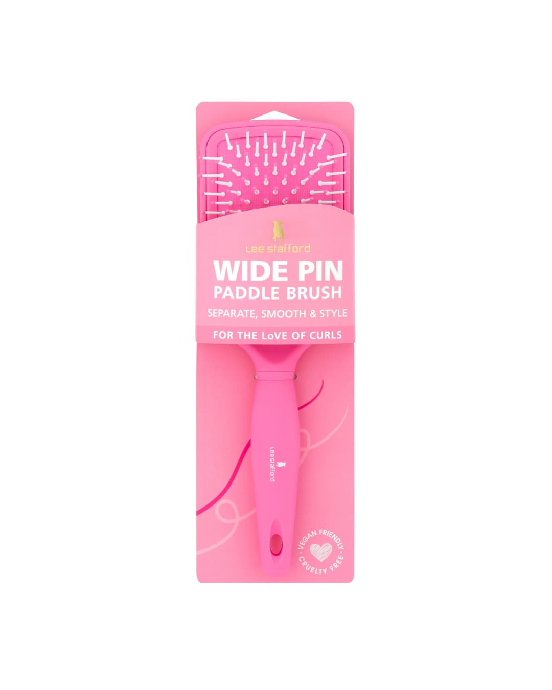 LEESTAFFORD BRUSH WIDE PIN PADDLE BRUSH