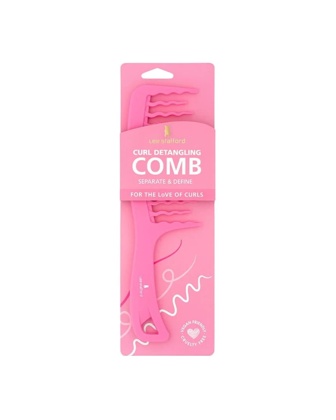 LEESTAFFORD BRUSH CURL DETANGLING COMB