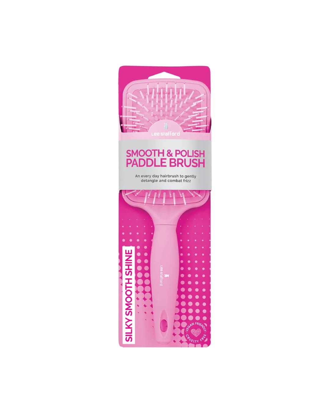 LEESTAFFORD BRUSH SMOOTH & POLISH PADDLE BRUSH