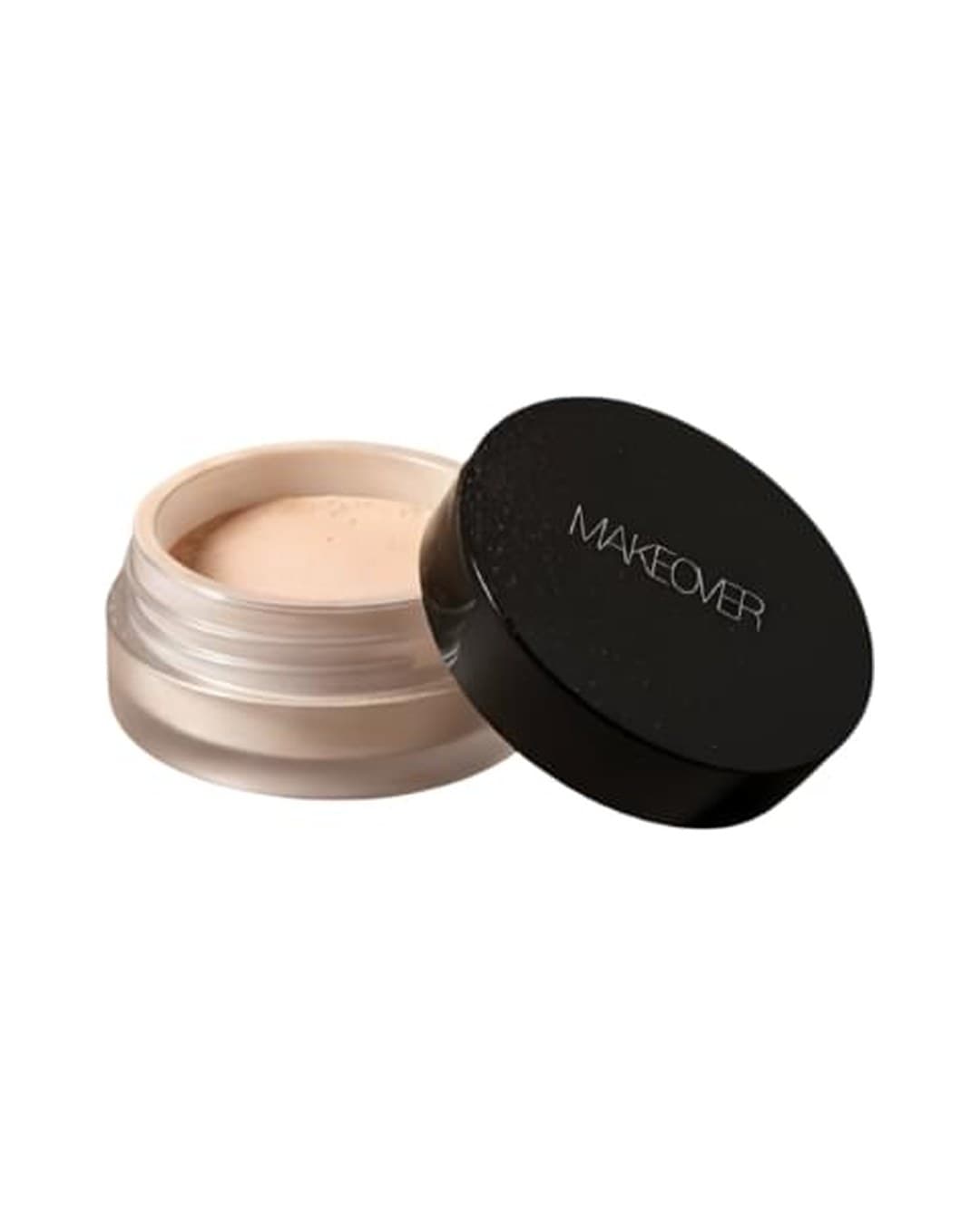 MAKEOVER LOOSE POWDER FOUNDATION WHITH MINI KABUKI BRUSH - F09