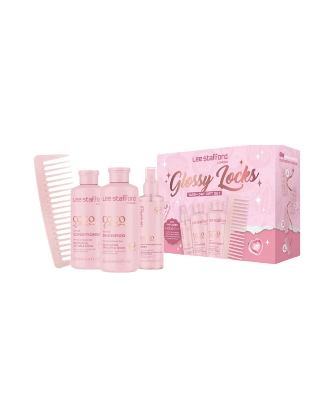 LEESTAFFORD SET GLOSSY LOCKS