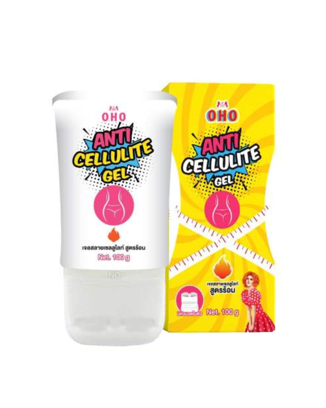 OHO ANTI CELLULITE GEL 100G