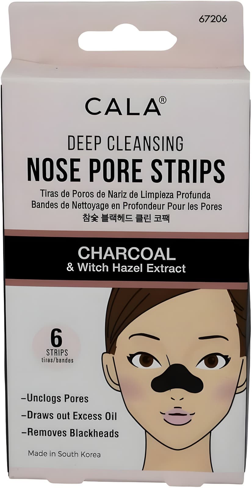 CALA NOSE PORE STRIPS 6STRIPS