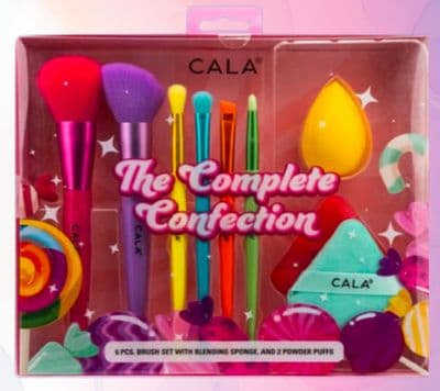 CALA THE COMPLETE CONFECTION 6PC BRUSH SET
