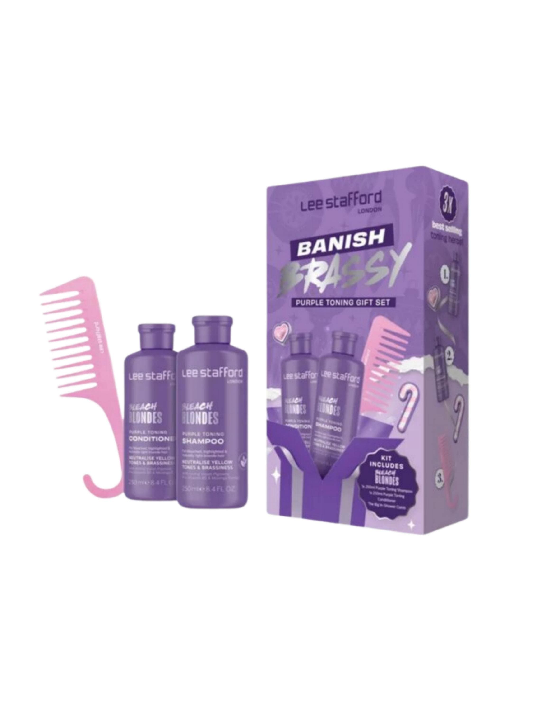 LEESTAFFORD SET BANISH BRASSY