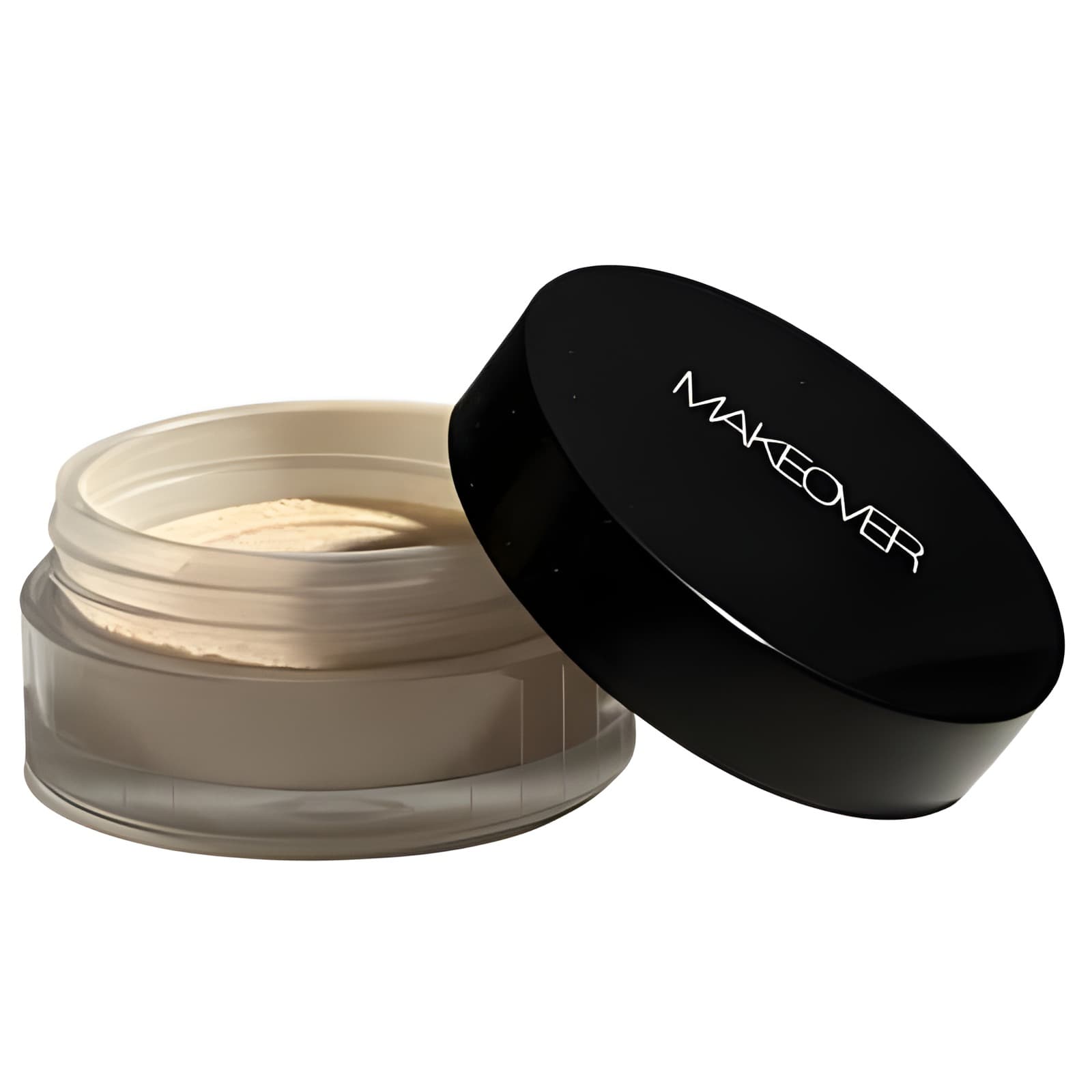 MAKEOVER LOOSE POWDER FOUNDATION WHITH MINI KABUKI BRUSH - F09
