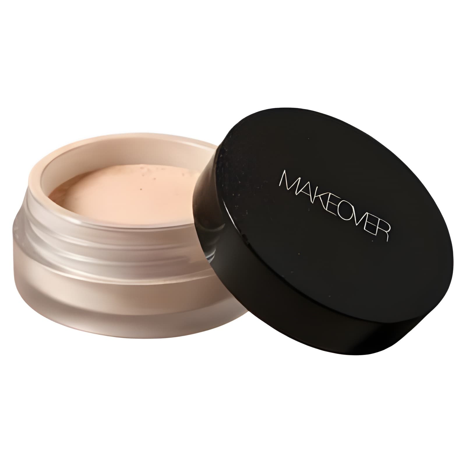 MAKEOVER LOOSE POWDER FOUNDATION WHITH MINI KABUKI BRUSH - F09