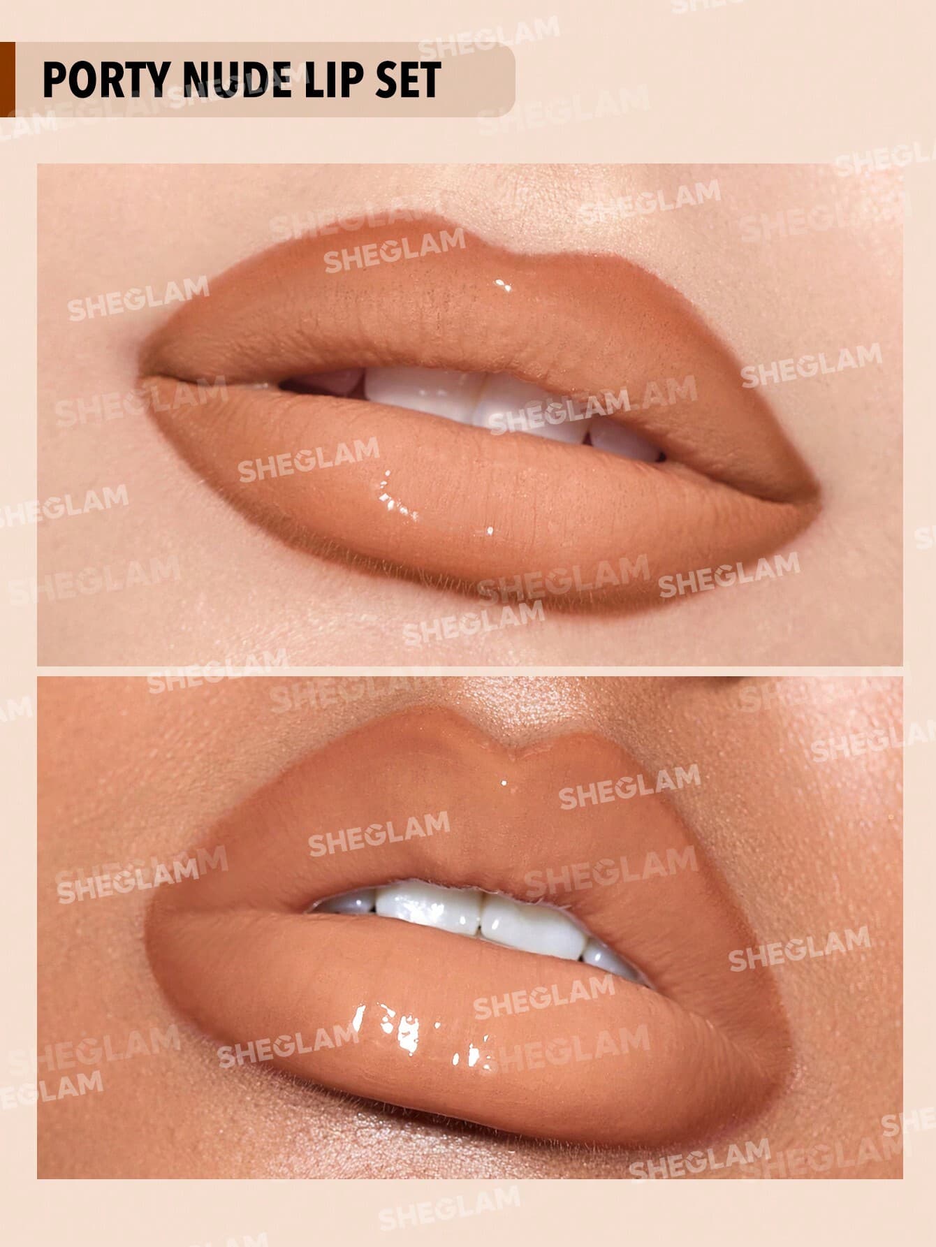 SHEGLAM JAVA KISS LIP LINER & GLOSS DUO