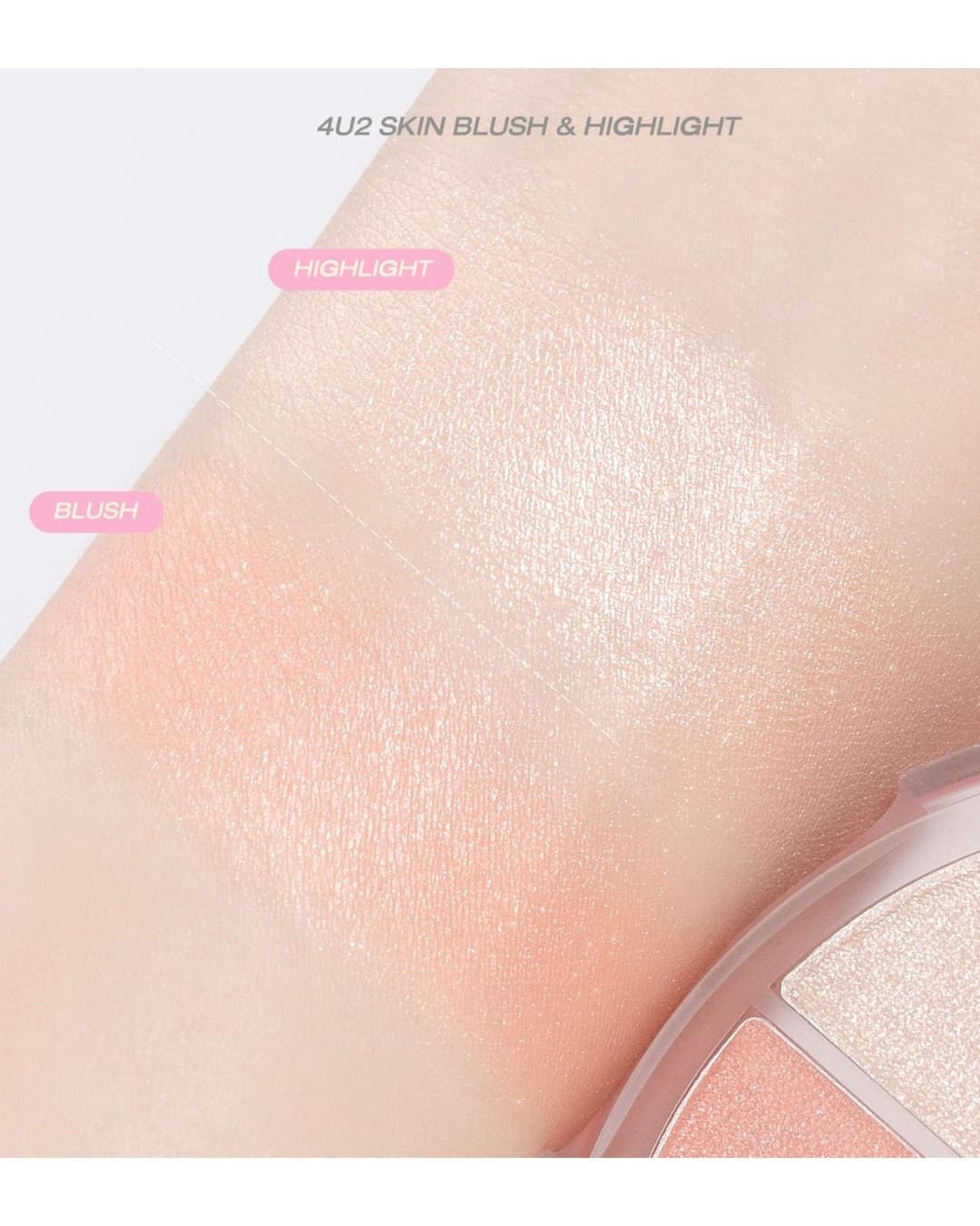 4U2 SKIN BLUSH & HIGHLIGHT DUO CREAM