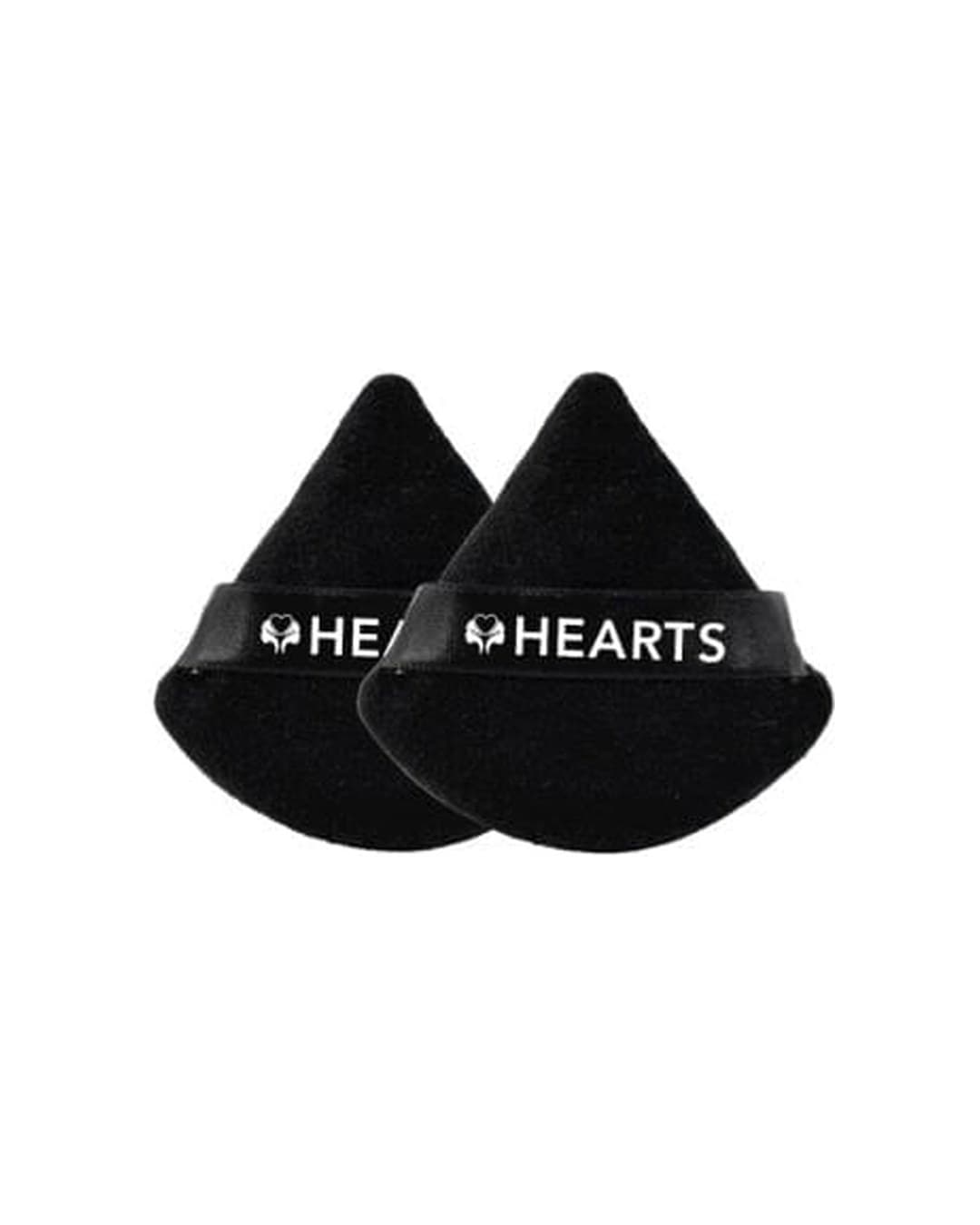 HEARTS TRIANGLE POWDER PUFF